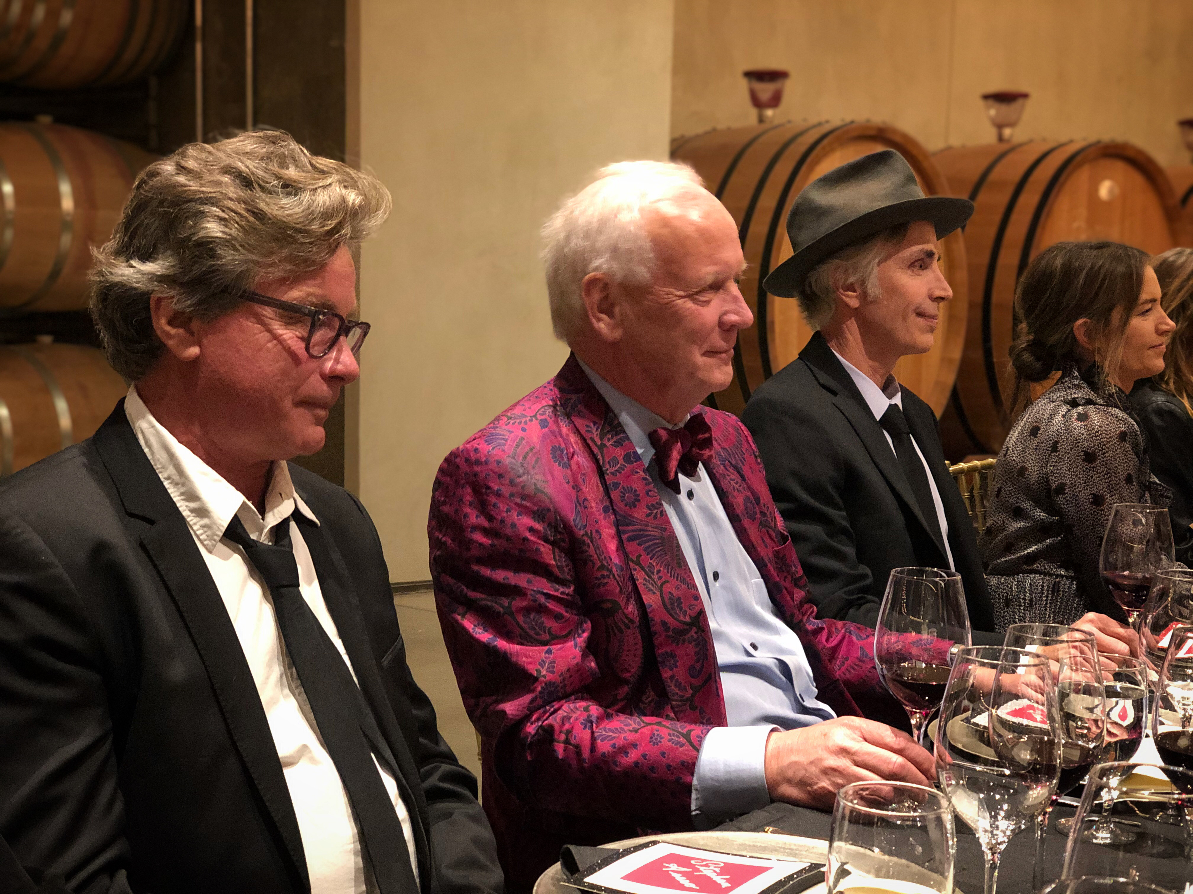 Eric and Stephan at a wine dinner