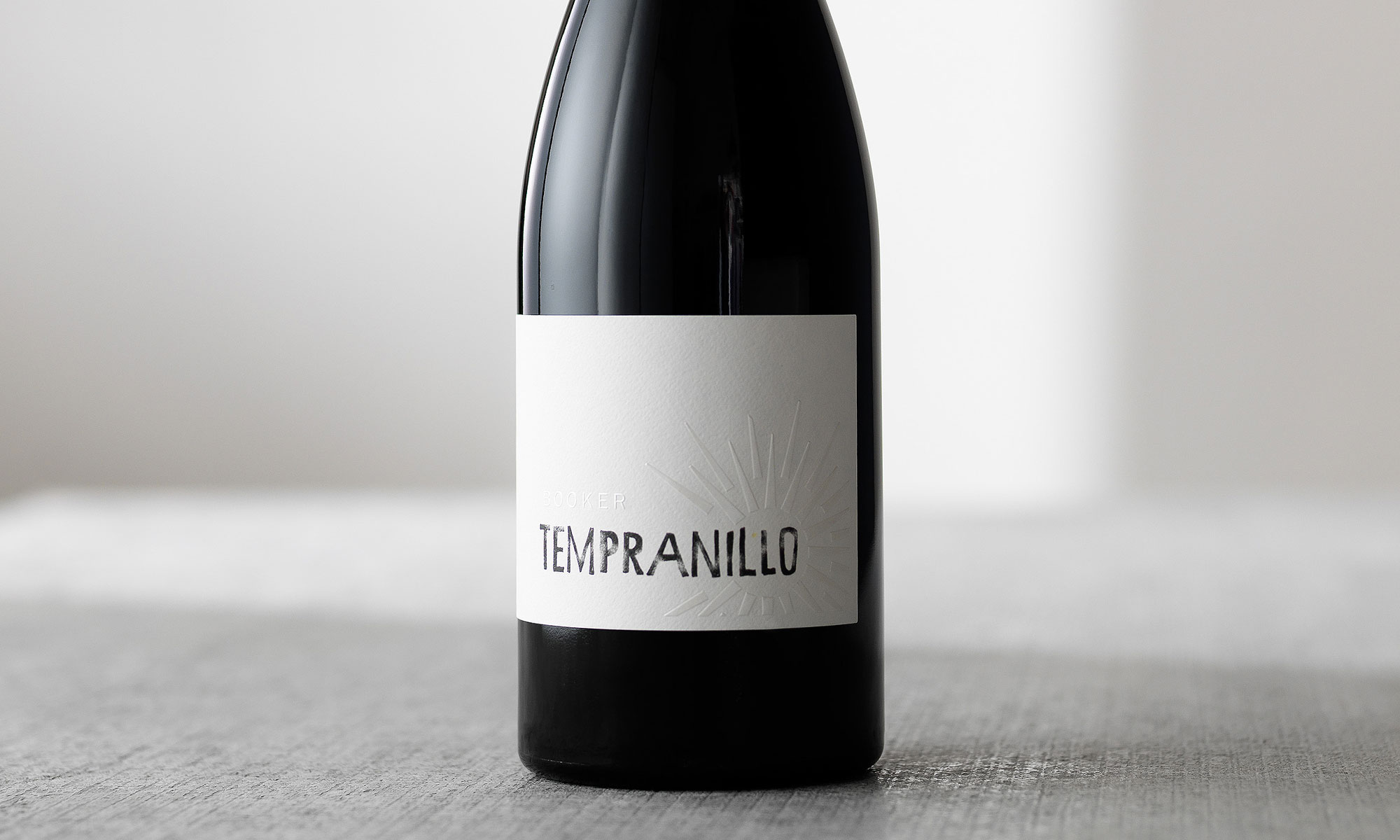Tempranillo bottle of wine